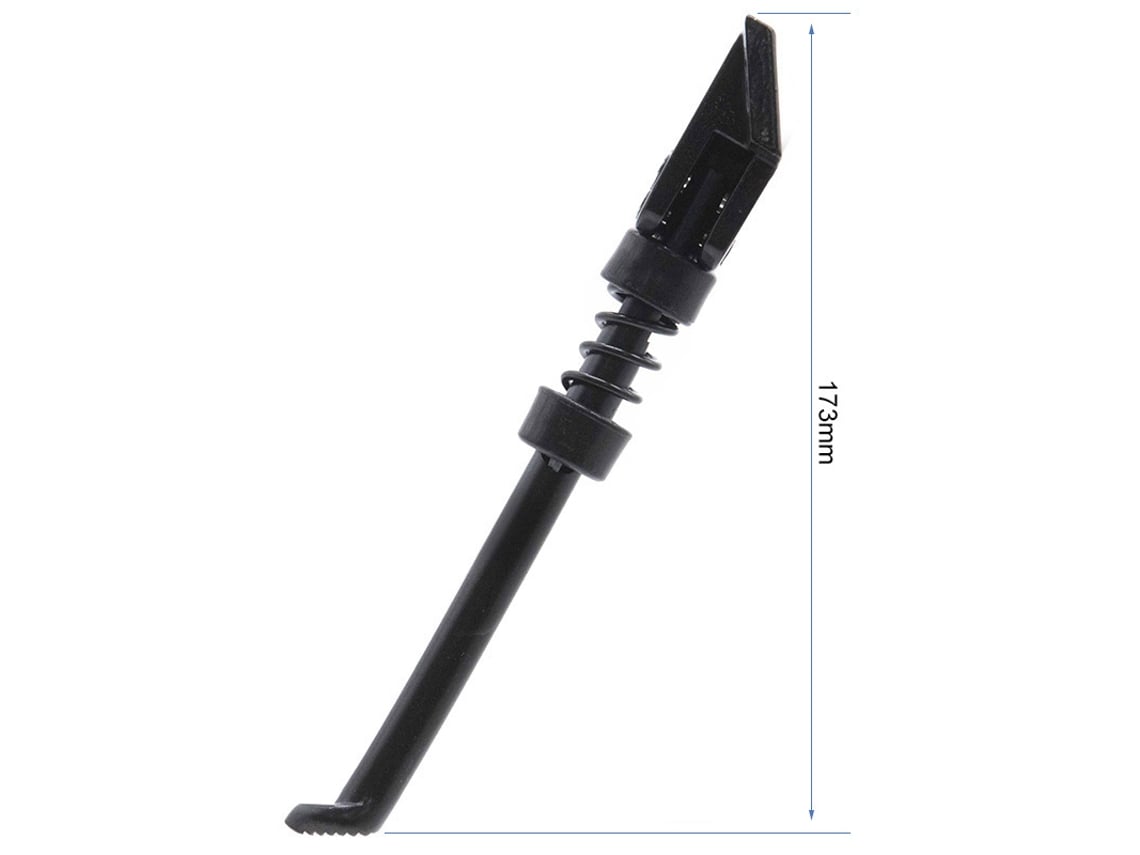 Caballete 190mm Negro  - Con Soporte Vertical