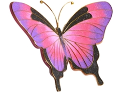 Kit De Pintura De Esmalte Fino Para Manualidades, Decoración En Forma De Mariposa 3d, Bolsa.