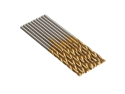 Juego de 3 brocas helicoidales de titanio HSS de 1/1,5/2/2,5/3 mm, 50 piezas/juego. 30 piezas de acero de alta velocidad | Sin marca