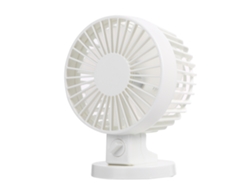 Mini ventilador eléctrico portátil de mano USB blanco nuevo para el verano