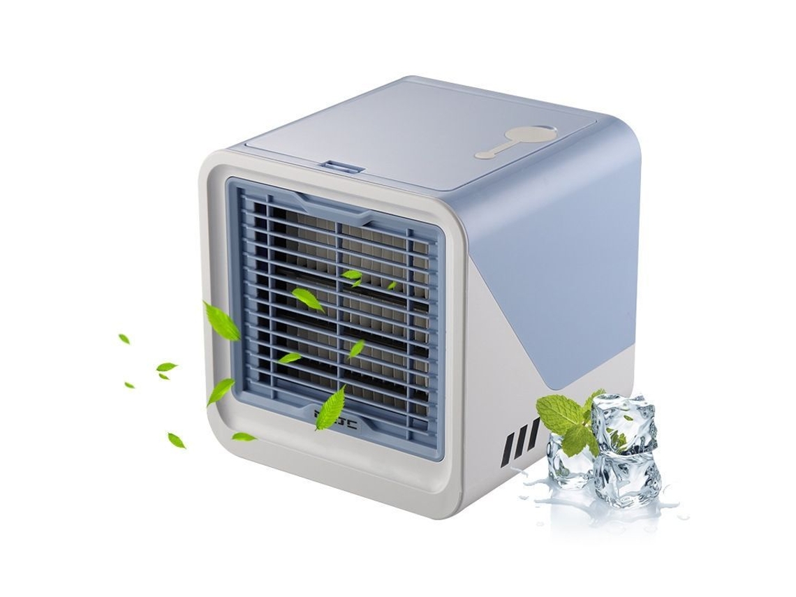 Aire Acondicionado Portátil Mini Usb Ventilador De Escritorio 3 En 1 Económico