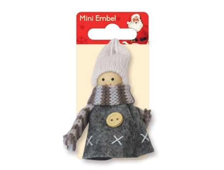 Figuras de adorno de Navidad - Gris