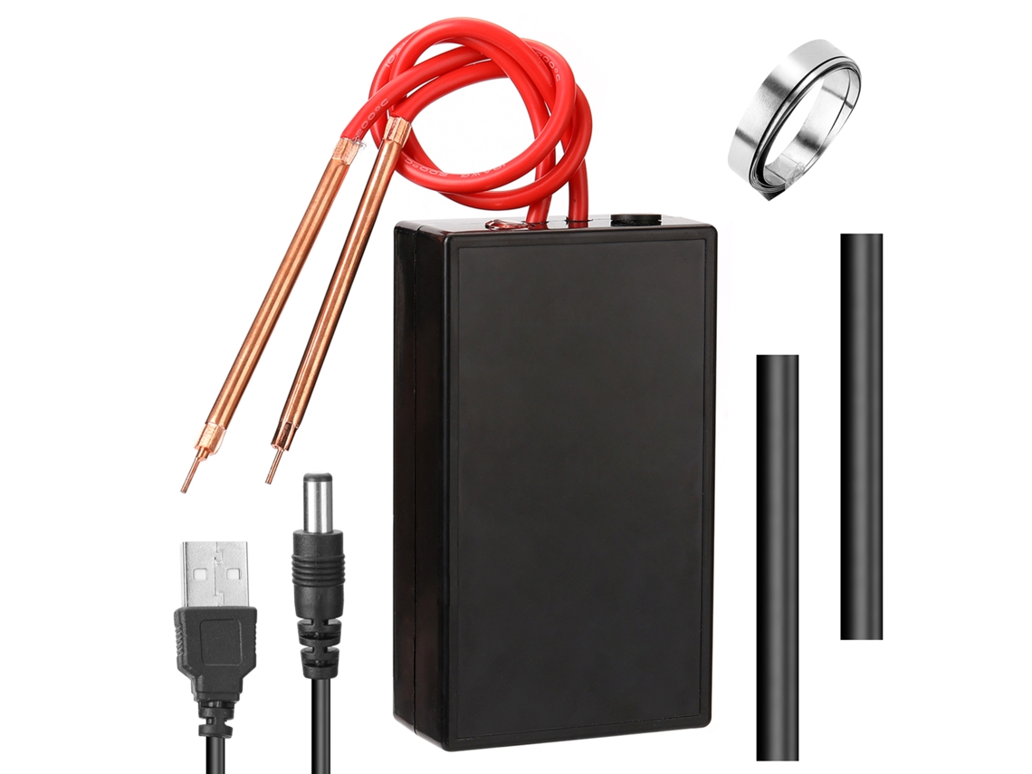 Máquina De Solda Pontual Portátil Mini Ajustável 6 Marchas Para Bateria De Lítio