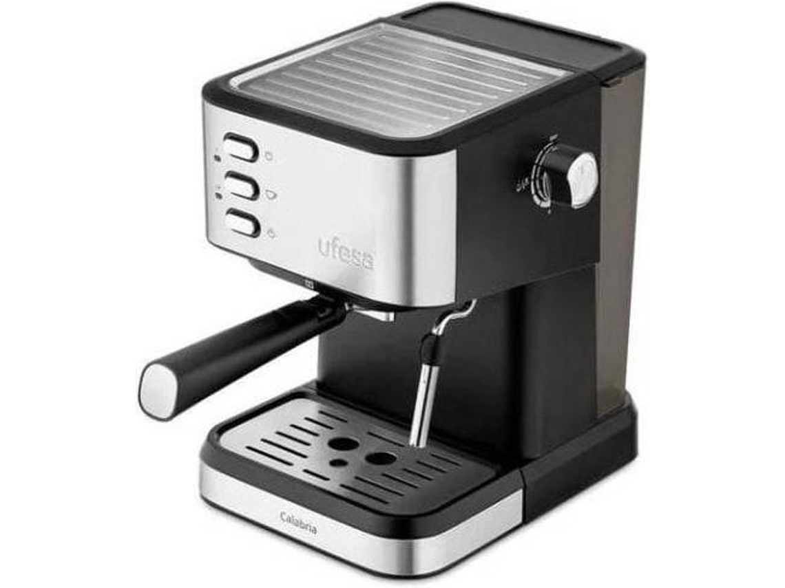 Cafetera Expresso UFESA Calabria (20 Bar - Negro)