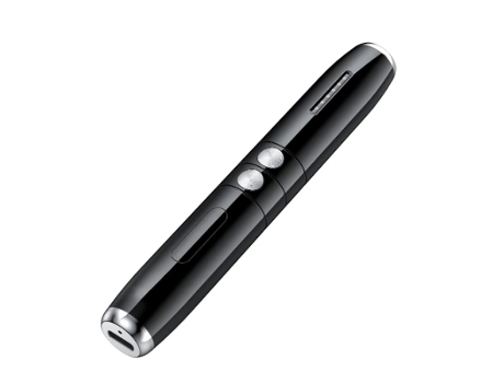 Detectores de cámara oculta Detector antiespía Forma de bolígrafo Portátil inalámbrico de mano para el hogar Oficina de viajes Negro BISBISOUS