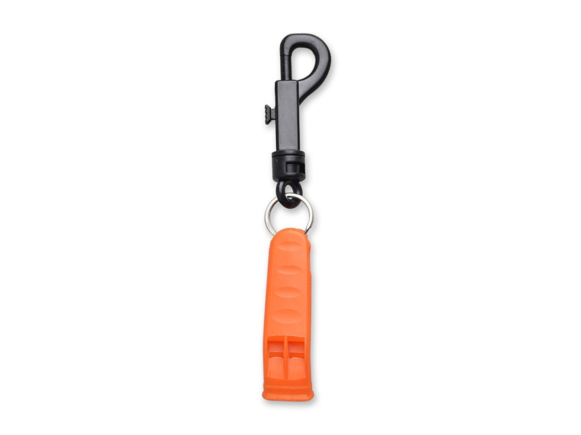 Silbatos De Emergencia De Supervivencia (paquete De 6) Con Gancho Para Acampar Y Hacer Senderismo Al Aire Libre.