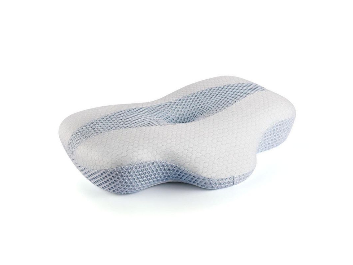 Dan26-almohada De Algodón Memoria Suave Para Cérvix Protección Columna Cervical Dormir Rectangular Qsf
