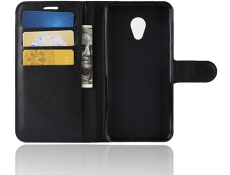 Carcasa Alcatel 1c (2019) Multi4you Libro Cartera Negro
