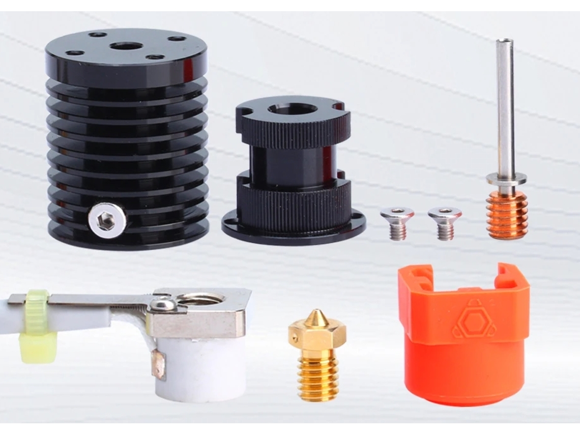 Kit de hotend Trianglelab TD6S con anillo cerámico para impresoras 3D Voro, compatible con extrusor de accionamiento directo DDE