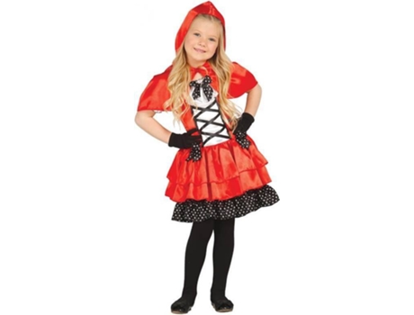 Disfraz de Niña DISFRAZZES Caperucita (Talla: 3 a 4 años)
