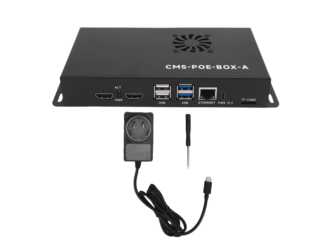 Tarjeta Base Poe Compute Module 5 Placa De Expansión Mipi M.2 Hdmi Usb Eth Cm5 Conector Ee.uu.