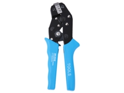 Herramienta De Crimpado Con Trinquete Y Pelacables Para Terminales Y Cables Awg 28-18.