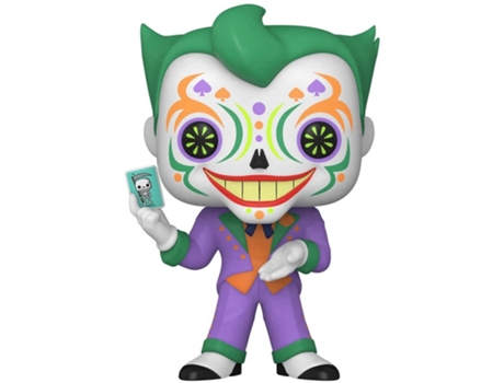 Figura FUNKO POP! Día de los Muertos Joker (Brilla en la oscuridad) Modelo 414 | 58173