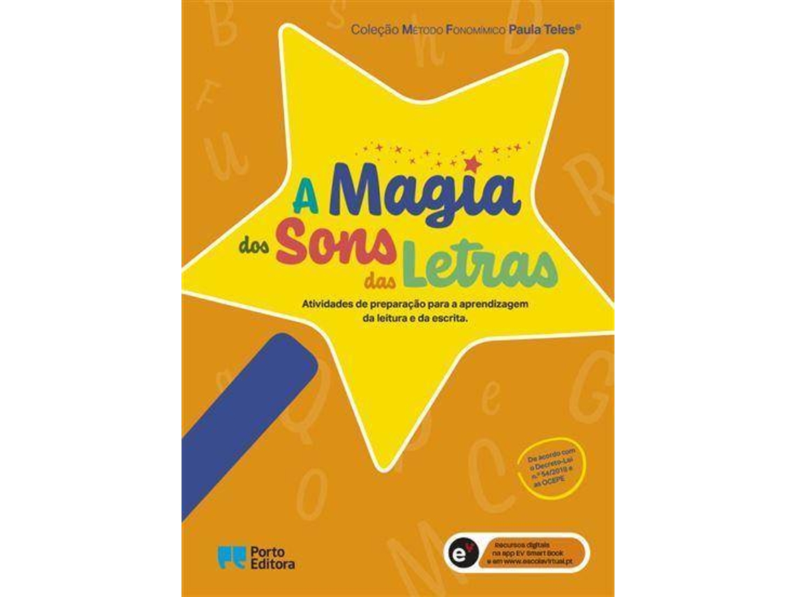 Libro A Magia dos Sons das Letras de Paula Teles (Portugués)