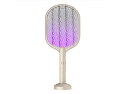 Mosquito eléctrico 2 en 1 con USB y malla blanca de 3 capas para uso doméstico