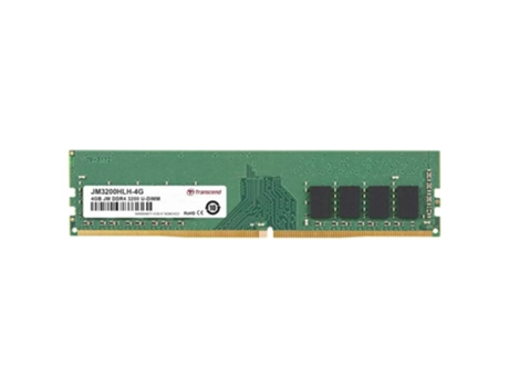 Memoria RAM PC Transcend JM DDR4 3200MHz U-DIMM 1Rx8 512Mx8 CL22 1.2V