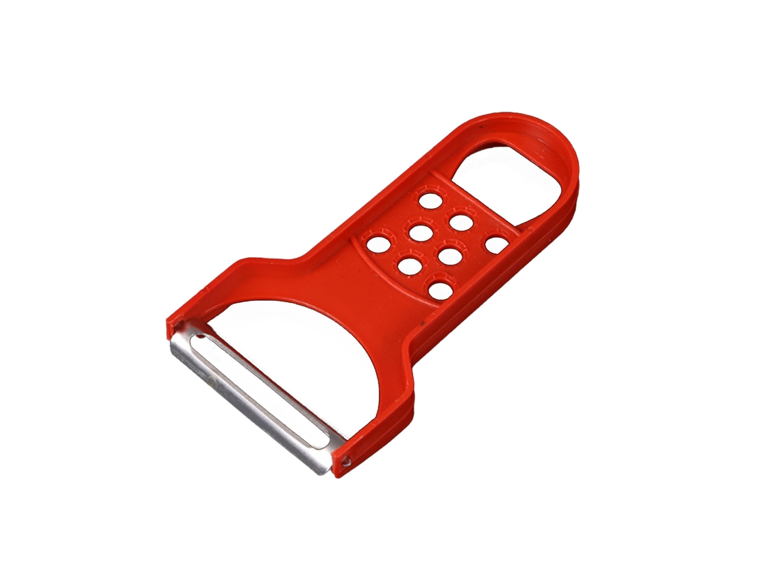 Pelador De Acero Inoxidable En Forma De Y Con Mango Ergonómico Para Frutas Y Verduras En La Cocina.
