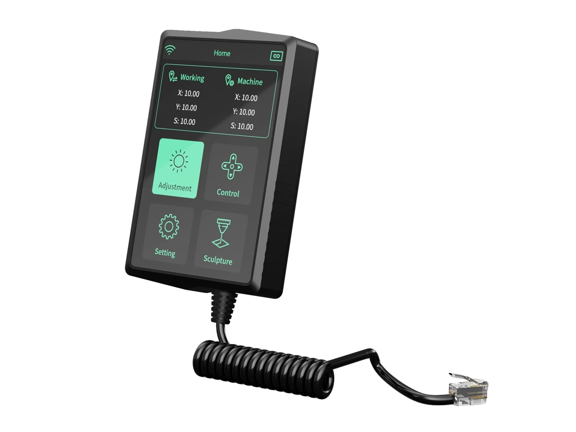 Controlador, pantalla táctil, diseño portátil y manual, pantalla de control TTS