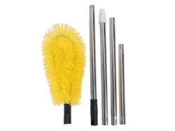 Cepillo Ajustable De Acero Inoxidable Para Limpiar Canalones.