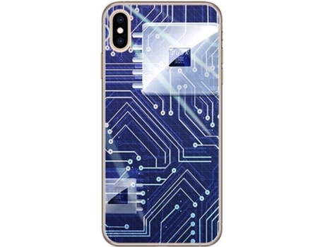 Carcasa iPhone XS Max TUMUNDOSMARTPHONE Circuito Multicolor