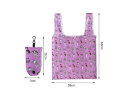 Bolsa de compras grande, reutilizable y ecológica para guardar juguetes de playa, bandolera, plegable. GOKOCO