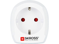 Adaptador de Viaje SKROSS Europe to UK (Reino Unido - 3250 W - Blanco)