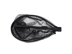 Red de pesca portátil de aleación de aluminio para pesca con mosca, fácil de plegar.