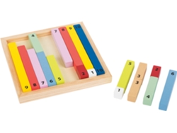Juego Educativo SMALL FOOT COMPANY (Madera - Beige - 17 x 17 x 2 cm)