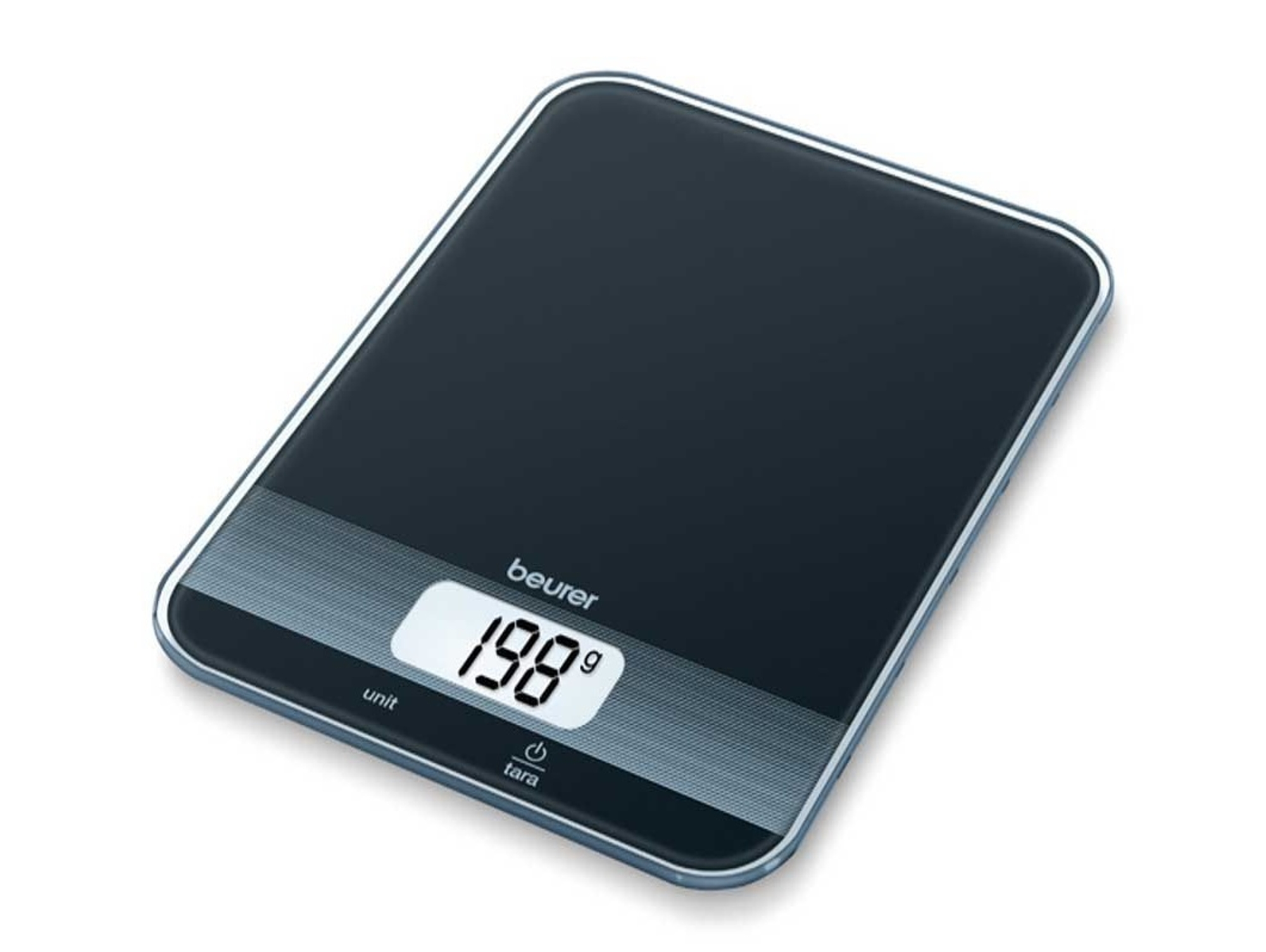 Báscula de cocina BEURER KS19 BLACK (Capacidad: 5 Kg - Precisión: 1 g)