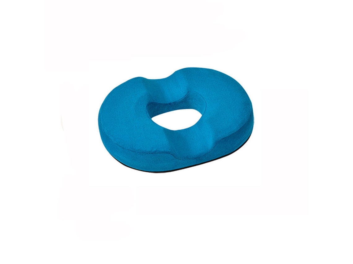 Almofada De Espuma Viscoelástica Eifson Com Infusão De Gel, Para O Cóccix, Hemorroidas E Ciática (azul)