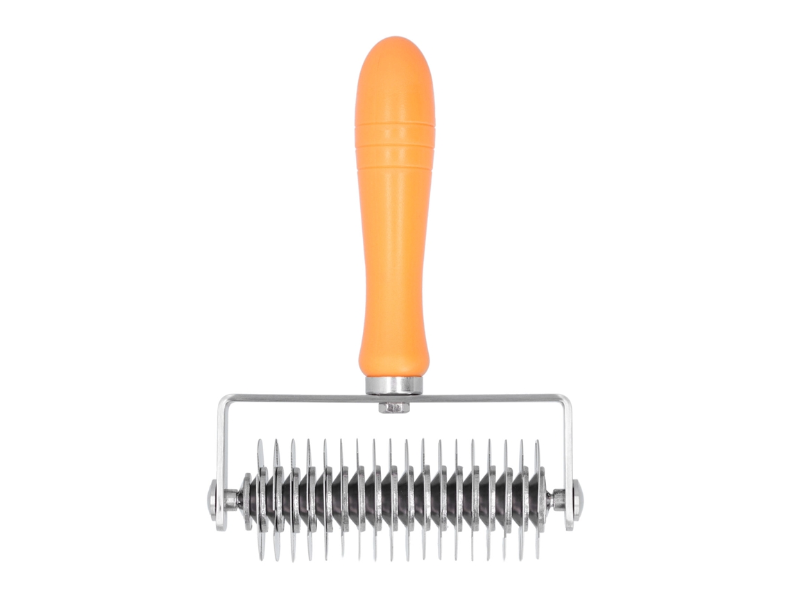 Varilla de celosía de acero inoxidable para Pizza, Galletas, Pasteles, Herramienta con cuernos