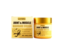 Crema de masaje suave para uso externo que alivia las articulaciones del cuerpo.