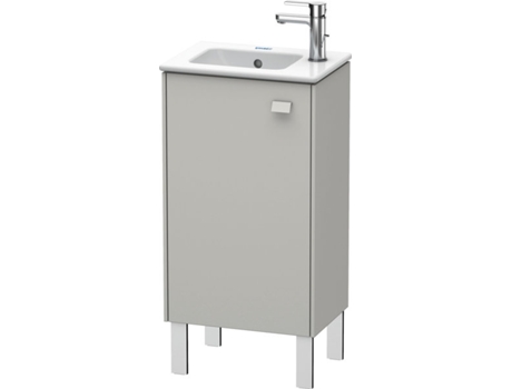 Mueble bajo lavabo DURAVIT Brioso de 42,0 x 28,9 cm 1 puerta con bisagra a la izquierda 1 balda de cristal para lavabo ME by Starck 072343