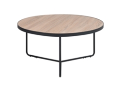 Mesa auxiliar BELIANI Melody de MDF Madera clara 80x80x40