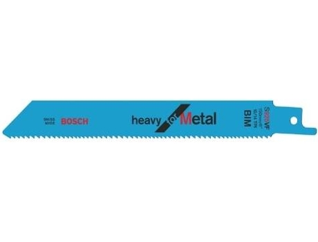 Hoja de Sierra Sable BOSCH S 925 Vf Pesado para Metal