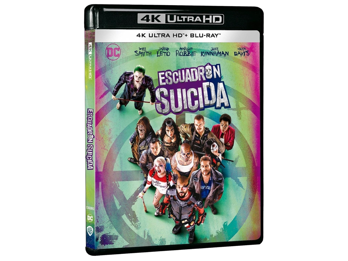 Blu Ray Suicide Squad 4K Ultra Hd - Escuadrón Suicida