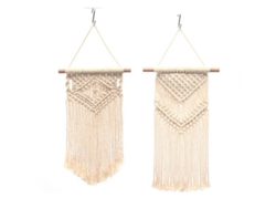 Tapiz De Pared De Macramé, Decoración De Interiores Para El Hogar Y El Apartamento.