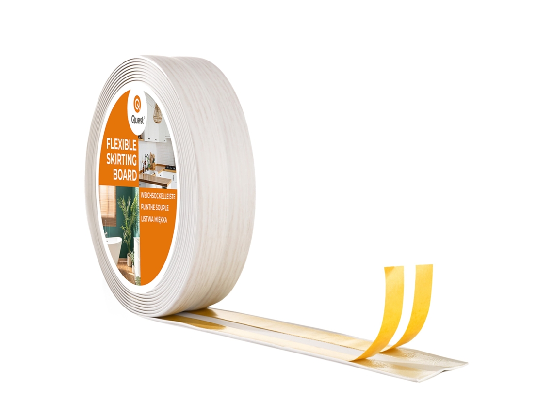 Tira de PVC autoadhesiva, elástica y suave, 25 x 15 mm, 25 m, Birch Quest