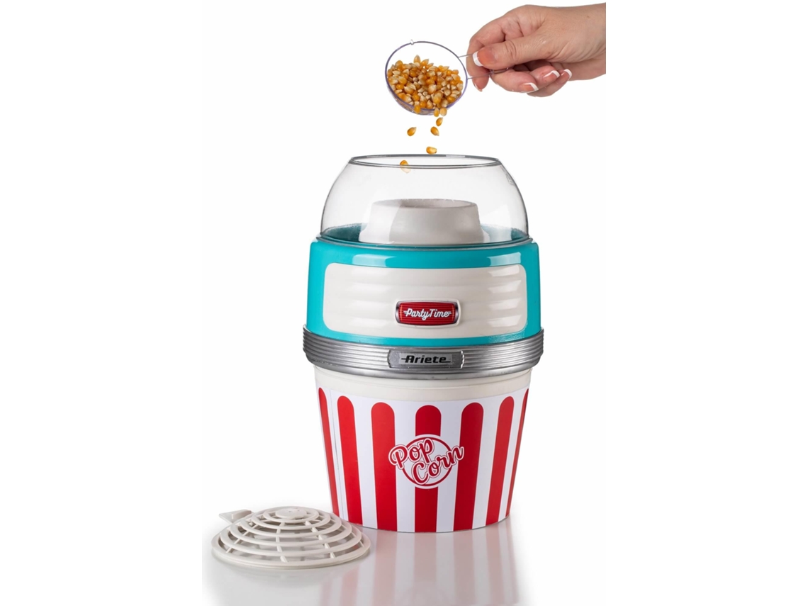 Ariete 2957 Palomitera 1100 W Azul Rojo Blanco