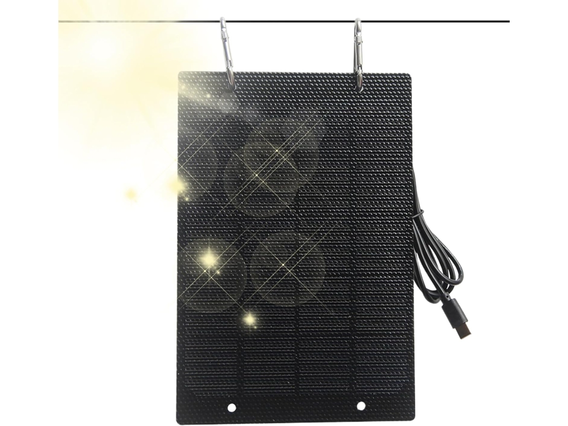 Cargador De Teléfono Con Panel Solar De 50 W – Para Actividades Al Aire Libre Como