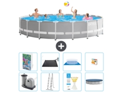 Intex Piscina Prism Frame Redonda - 610x132 Cm - 9-peças S559