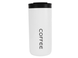 Taza De Café De Acero Inoxidable De 400 Ml Con Aislamiento Al Vacío, Portátil, De Estilo Sencillo Y Elegante, También Sirve Como Vaso Para Agua.