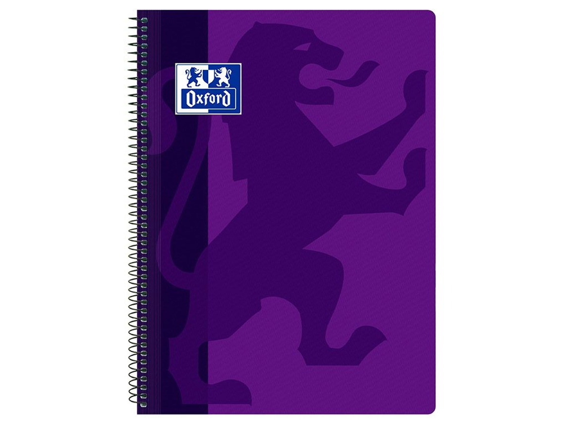 Cuaderno OXFORD School classic fº 80 Hojas roxo (Fº)