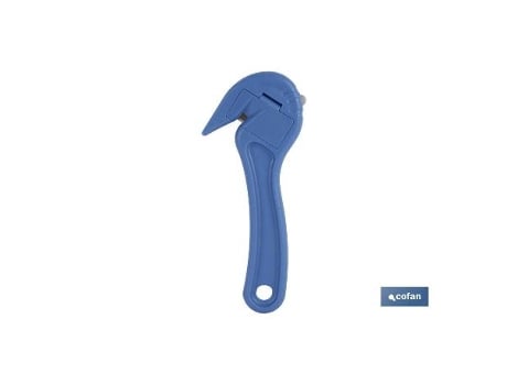 Cutter especial flejes cuchilla oculta
