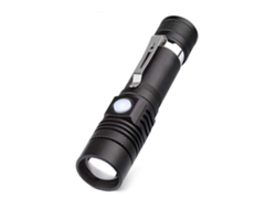 Linterna táctica LED, 1200 lúmenes, resistente al agua, pack de 2