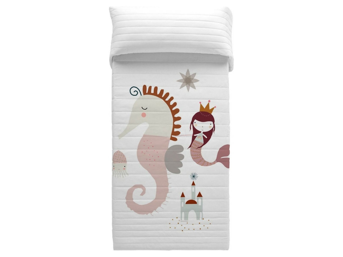 Colcha Haciendo el Indio Seahorse (Cama de 105) (200x260 cm)