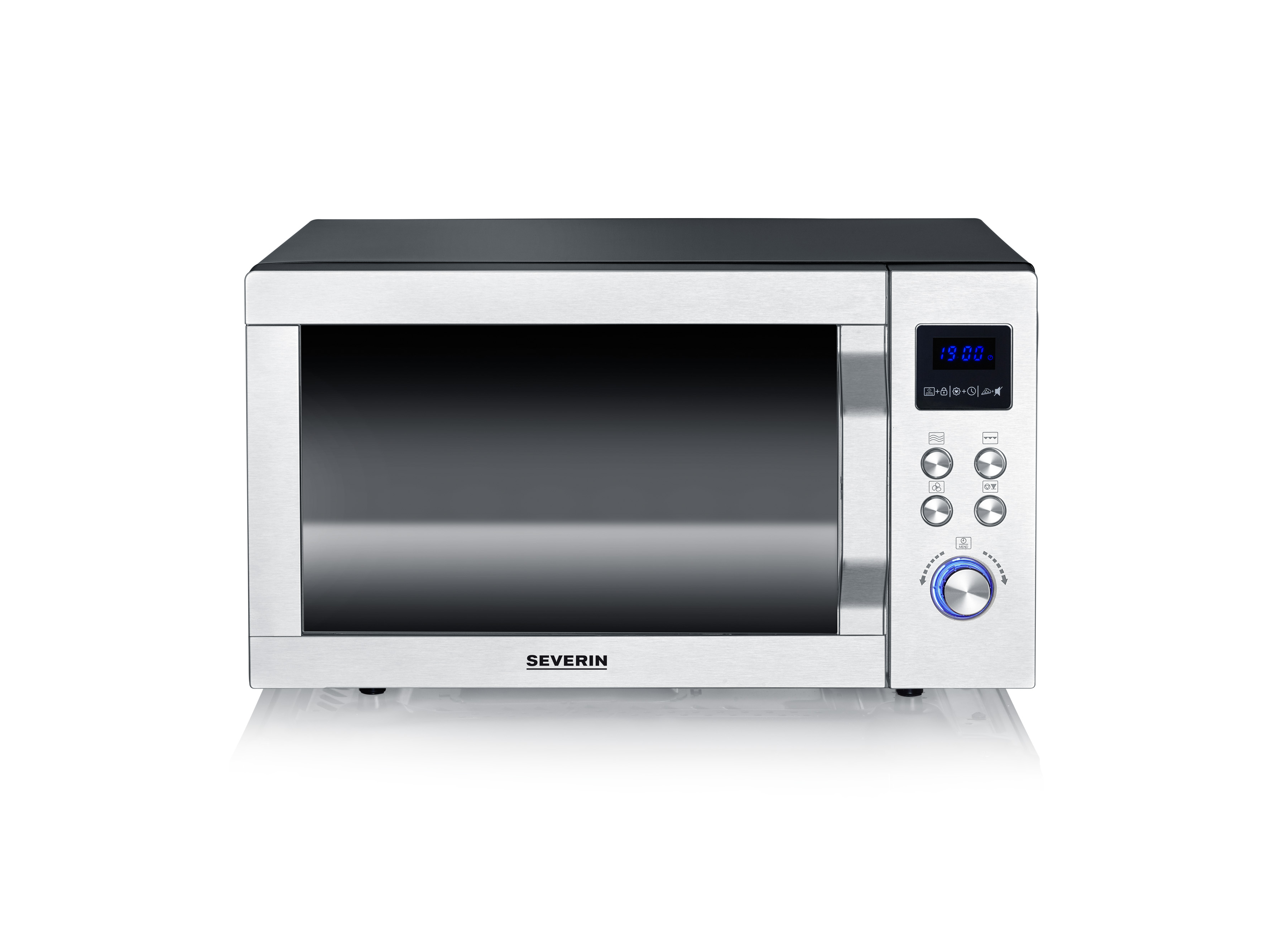 Microondas SEVERIN MW 7759 (25 L - Con Grill - Inox)