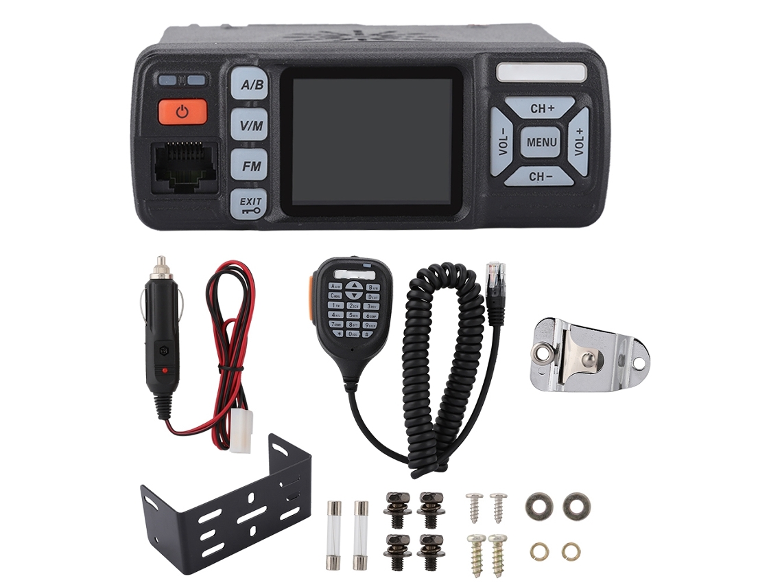Radio walkie-talkie móvil de doble banda Baojie BJ-318 (400-470 MHz)