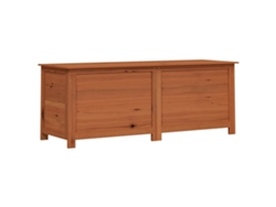 Maison Exclusive - Baúl Para Cojines Madera De Abeto Maciza Marrón 150x50x56 Cm