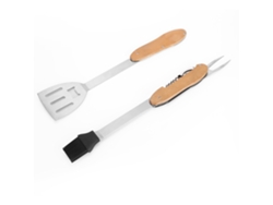 Ferramenta De Churrasco Multifuncional 5 Em 1 Desmontável, Conjunto De Ferramentas Plegáveis Para Churrasco Ao Ar Livre